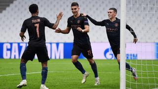 Triunfo de visita: Manchester City goleó al Marsella por la segunda fecha de la Champions League