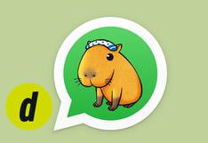 Así puedes activar el “modo Capibara” en WhatsApp