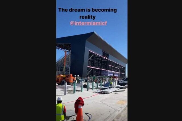 Todo va quedando listo para que el Inter Miami de David Beckham debute en la MLS. (Fotos: @davidbeckham)