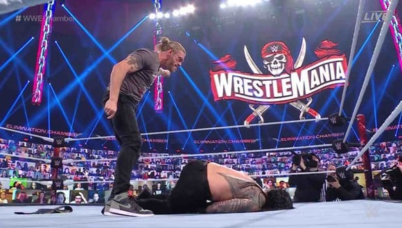 Edge retó a Roman Reigns a una lucha en Wrestlemania 37. (Foto: WWE)