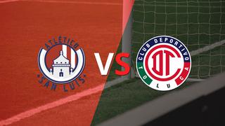 Se enfrentan Atl. de San Luis y Toluca FC por la fecha 5