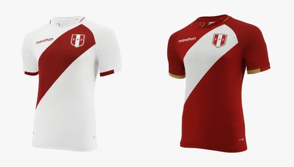 Así luce la nueva camiseta de la Selección Peruana. (Captura)