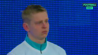 No pudo más: Zinchenko rompió en llanto tras muestras de apoyo a Ucrania en  Goodison Park [VIDEO] 