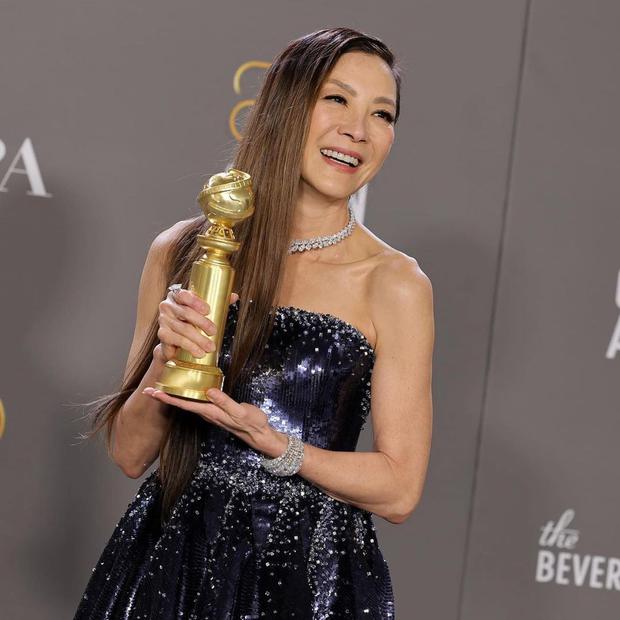 Michelle Yeoh también triunfó en los Globos de Oro 2023 (Foto: Michelle Yeoh / Instagram)