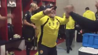 Maradona festejó con baile el pase de Dorados a semifinales por el Ascenso mexicano [VIDEO]