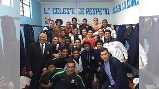 Alianza Lima festejó triunfo ante Sporting Cristal en vestuario rimense