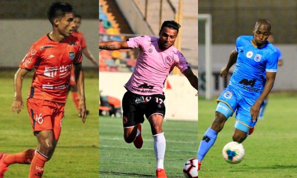 Futbolistas que pasarán a jugar la Liga 2, tras su paso por la máxima categoría del balompié peruano.