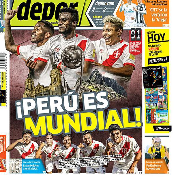 ¡Perú es Mundial!