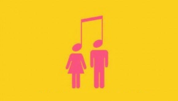 En esta imagen hay dos opciones: la pareja y la nota musical. ¿Qué viste primero? (Foto: MDZ Online)