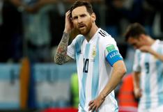 A pesar de caer goleados: el regalo de Lionel Messi a la Selección de Croacia en el Mundial Rusia 2018