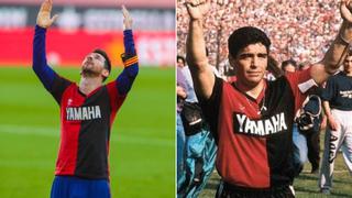 El único gol que Maradona hizo con Newell’s fue idéntico al que Messi le marcó hoy a Osasuna [VIDEO]