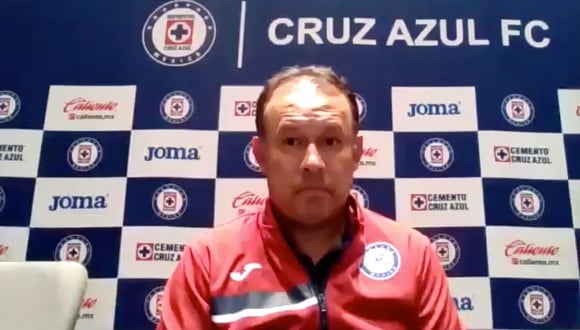 Juan Reynoso acumula una racha de nueve partidos sin perder con Cruz Azul por la Liga MX. (Foto: Cruz Azul)