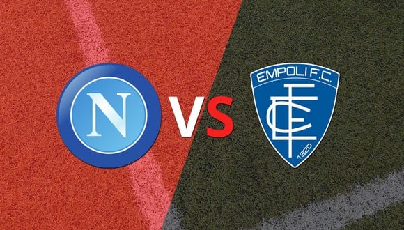 Napoli y Empoli se mantienen sin goles al finalizar el primer tiempo