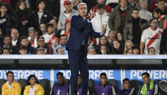 Tiago Nunes es el actual entrenador de Sporting Cristal. (Foto: AFP)