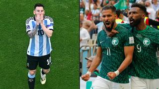 Qatar 2022: Argentina sufre duro golpe en su debut ante Arabia Saudita