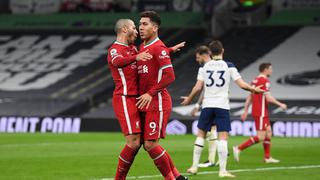 Todo se tiñe de rojo: Roberto Firmino marcó así en el Liverpool vs. Tottenham por Premier [VIDEO]
