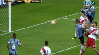 ¡El gol de Borré! Golazo e igualad (1-1) en el River Plate vs. Gremio por la Libertadores [VIDEO]