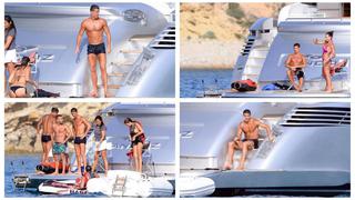Cristiano Ronaldo y las nuevas fotos de sus vacaciones en Ibiza