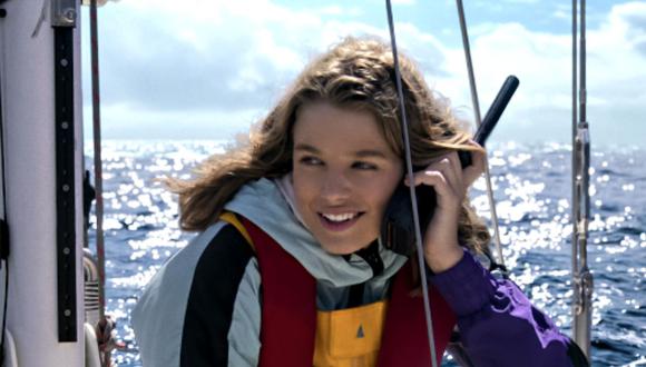 Teagan Croft interpreta a Jessica Watson en “Espíritu libre”, la joven navegante que se puso un reto muy ambicioso (Foto: Netflix)