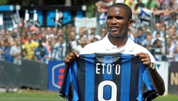 Samuel Eto'o llegó al Inter en el 2009, tras cinco temporadas en el Barcelona. (Foto: AFP)