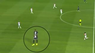 Por no recibir la pelota: Mbappé se molestó y dejó de correr en una contra de PSG [VIDEO] 