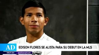 Edison Flores prepara las ‘Orejas’ para debut con DC United