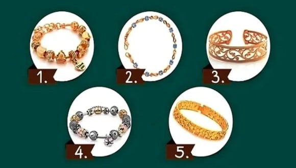 TEST VISUAL | En esta imagen hay varias pulseras. Tienes que contar cuál te gusta más. (Foto: namastest.net)