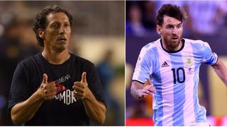 Pedro Troglio recordó el día que marcó a Maradona y lo comparó con Messi: "No hay forma de pararlo"