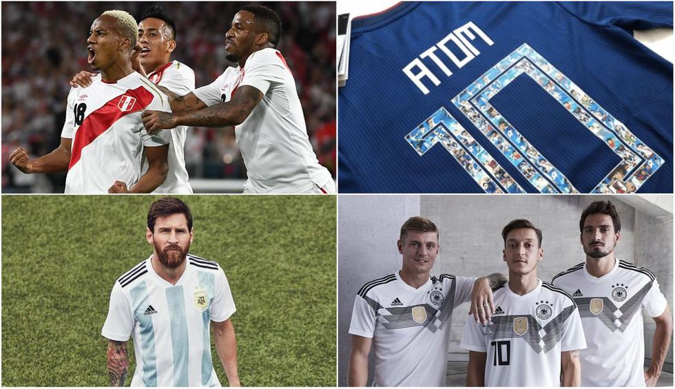Estar confundido Desplazamiento Establecimiento Mundial Rusia 2018: Perú, Alemania, Uruguay y el top 10 de las camisetas  más hermosas del torneo [FOTOS] | MUNDIAL | DEPOR
