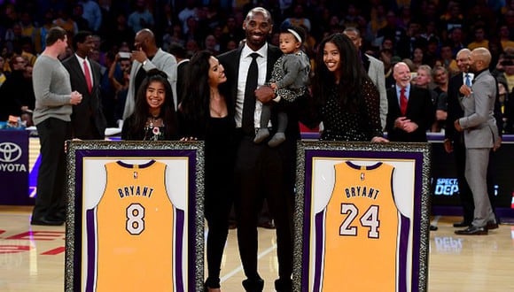 Kobe Bryant dejó millonario patrimonio: piden que su mejor hija sea incluida como heredera. (Getty Images)