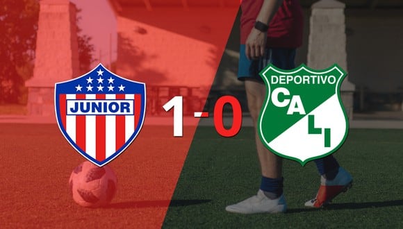 Deportivo Cali no pudo en su visita a Junior y cayó 1-0
