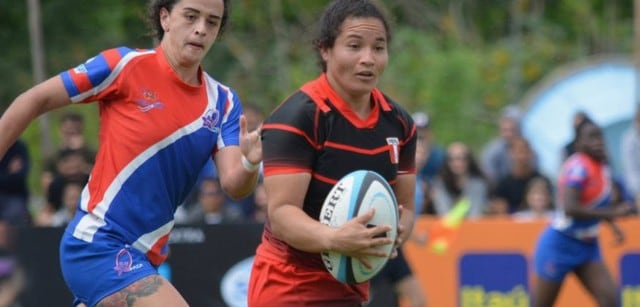 Nataly Correa, la jugadora de rugby que enfrenta al coronavirus en las calles como suboficial de la Fuerza Aérea Peruana. (IPD)