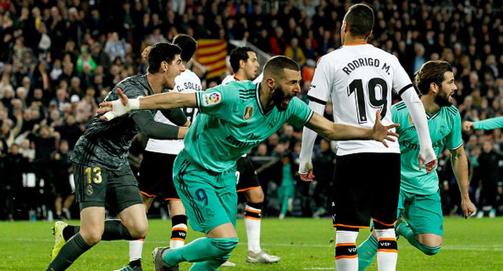 Real Madrid vs Valencia: ver resultado, resumen y goles por la fecha 17