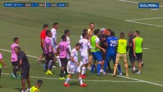 La expulsión de ambos arqueros y el enfrentamiento en el partido entre San Martín vs. Sport Boys