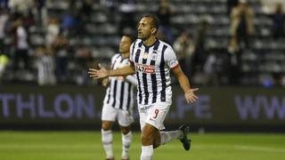 Siempre cerca al gol: Hernán Barcos y los festejos que acumula en Alianza Lima