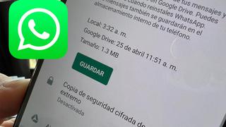 El truco de WhatsApp para que la copia de seguridad pese menos