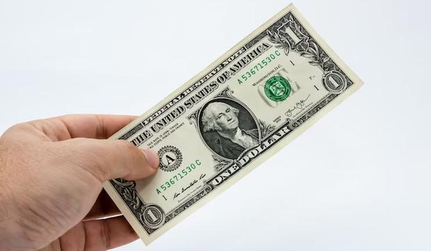 Billete de un dólar en Estados Unidos (Foto: Freepik)