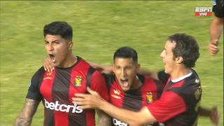 Anticipó de cabeza: Luis Iberico colocó el 1-0 del Melgar vs. Racing Club [VIDEO]