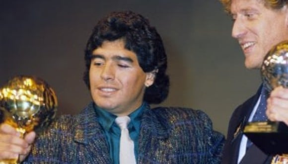 Diego Maradona ganó el Balón de Oro tras su actuación en el Mundial de 1986. (Foto: Getty Images)