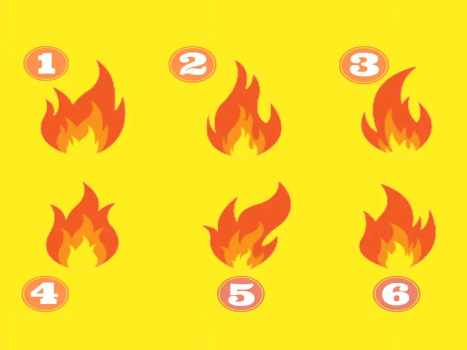 TEST VISUAL | Esta imagen te muestra muchas llamas. Escoge una. (Foto: namastest.net)
