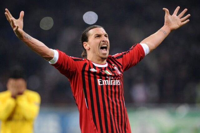 Zlatan Ibrahimovic al AC Milan. (Foto: Getty Images)