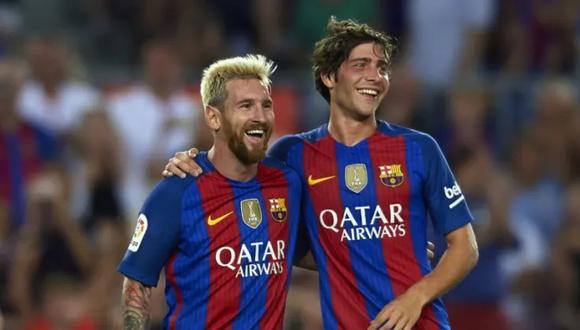 Sergi Roberto, ilusionado con el posible regreso de Messi al Barcelona. (Foto: Getty Images)