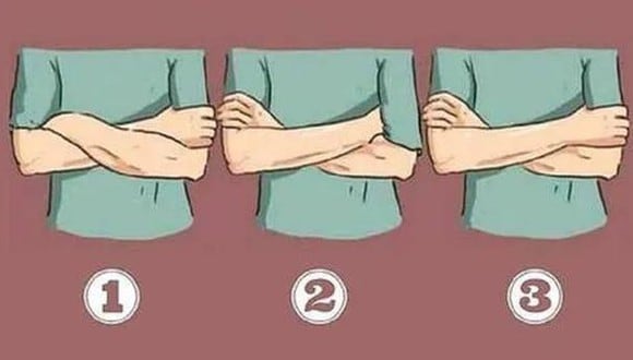 La forma que tengas de cruzar los brazos según este test viral dirá algo curioso sobre ti. (Foto: Genial.Guru)