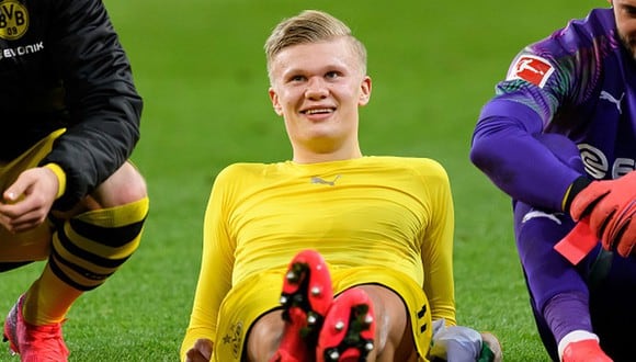 Erling Haaland llegó al Borussia Dortmund procedente del Red Bull Salzburgo. (Foto: Getty Images)