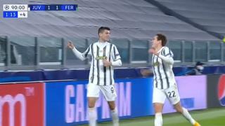 Morata no perdonó tras asistencia de Cuadrado: el gol agónico para triunfo de Juventus [VIDEO]