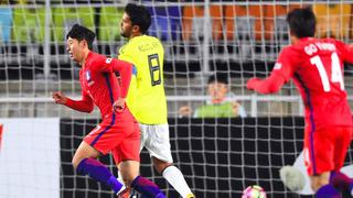 Colombia cayó con Corea del Sur en amistoso internacional de preparación para Rusia 2018