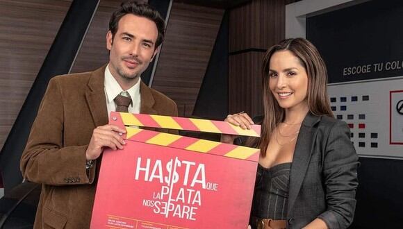 Los actores darán vida a Alejandra Maldonado y Rafael Méndez en "Hasta que la plata nos separe" (Foto: Telemundo)