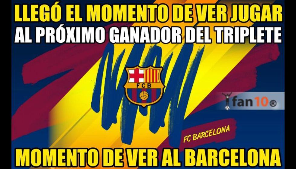 Los mejores memes del Barcelona-Roma por la vuelta de cuartos de final de Champions League. (Difusión)