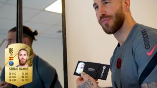 FIFA 22: Sergio Ramos nada conforme con su carta de Ultimate Team