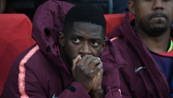 Ousmane Dembélé ha participado en apenas 9 partidos del FC Barcelona en la temporada 2019-20. (Foto: AFP)